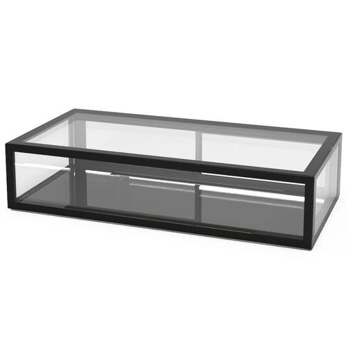 Neutrale Vitrine | INTEGRA | Zwart | 1 Niveau |, Zakelijke goederen, Horeca | Keukenapparatuur, Nieuw in verpakking, Verzenden