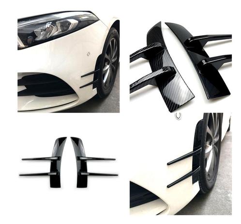 LUCHTINLAAT FRONTSPOILER ZWART VOOR MERCEDES W177 V177 A-KLA, Auto diversen, Auto-accessoires, Verzenden