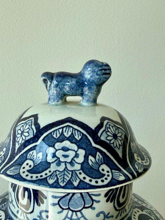 Mosa, Maastricht - dekselvaas (2) - Delfts blauw, Antiquités & Art, Antiquités | Verre & Cristal