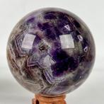 amethist Large Polished AAA Chevron Amethyst Sphere -, Collections, Minéraux & Fossiles