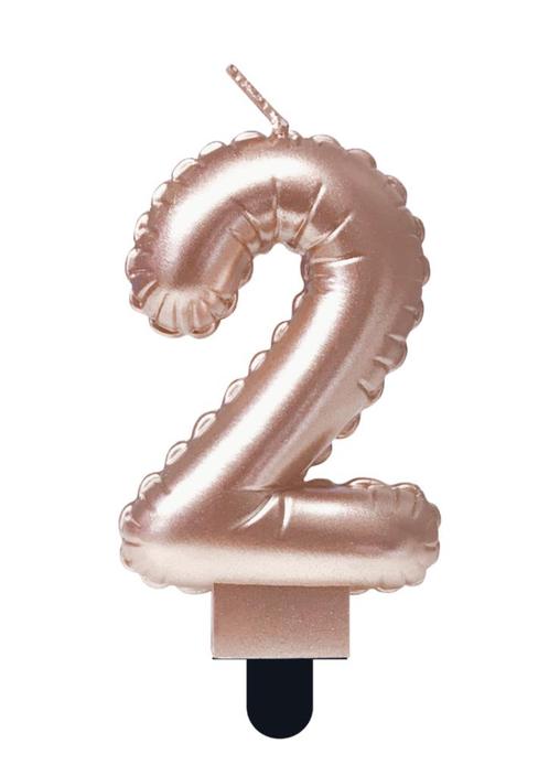 Kaars Folie Ballon Rose Goud 2 10cm, Hobby & Loisirs créatifs, Articles de fête, Envoi