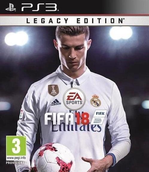FIFA 18 Legacy Edition (Losse CD) (PS3 Games) (Koopjeshoek), Games en Spelcomputers, Games | Sony PlayStation 3, Zo goed als nieuw