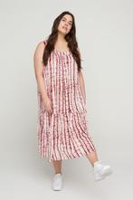 Zizzi maxi jurk MAMALIE roodXLXL, Verzenden, Nieuw, Overige kleuren
