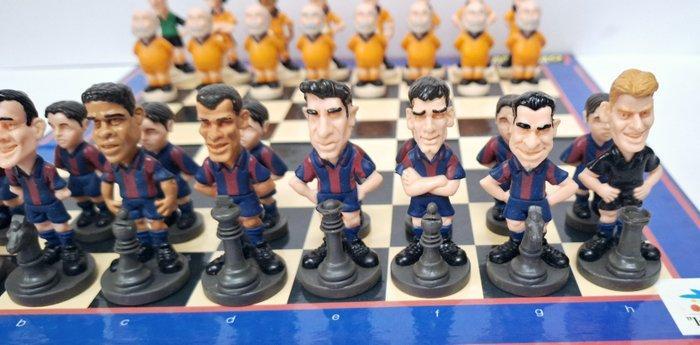 Futbol Club Barcelona - Schaakspel - Dream Team - Hars, Antiek en Kunst, Antiek | Overige Antiek