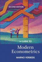 A Guide to Modern Econometrics 9780470857731, Boeken, Gelezen, Verzenden, Marno Verbeek