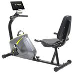 vidaXL Ligfiets hometrainer magnetisch met hartslagmeter, Sport en Fitness, Verzenden, Nieuw