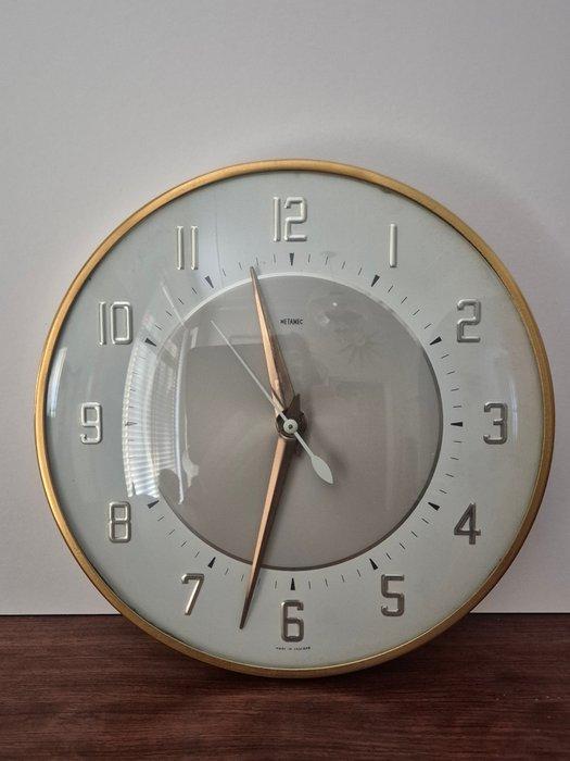 Wandklok - Metamec - Mid-century modern Glas, melamine -, Antiek en Kunst, Kunst | Designobjecten
