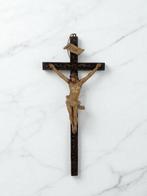 Crucifix - Hout - 1800-1850 - Groot kruisbeeld in
