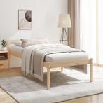 vidaXL Seniorenbed massief grenenhout 100x200 cm, Huis en Inrichting, Slaapkamer | Bedden, Verzenden, Nieuw
