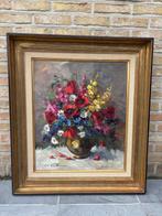 Jean-Jaques Foulon (1923-1980) - Vaas met bloemen, Antiek en Kunst