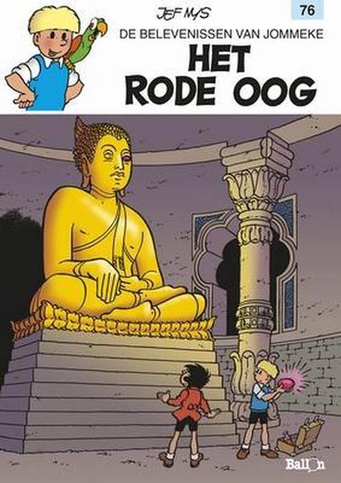 Het rode oog / De belevenissen van Jommeke / 76 Jef Nys, Boeken, Stripverhalen, Zo goed als nieuw, Verzenden