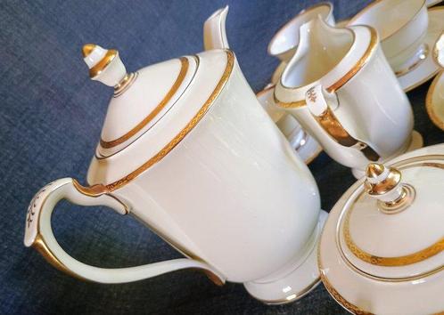 Eschenbach - Koffieservies (23) - Elfenbein Porzellan -, Antiek en Kunst, Antiek | Meubels | Tafels