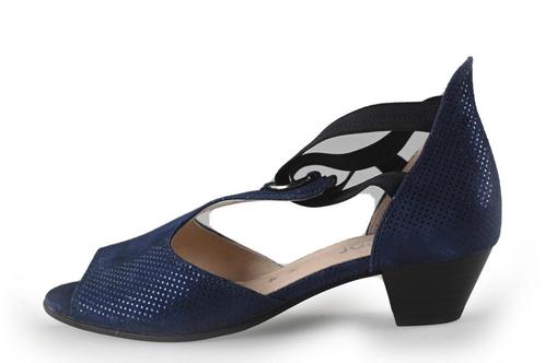 Gabor Muiltjes in maat 37 Blauw | 5% extra korting, Kleding | Dames, Schoenen, Blauw, Gedragen, Verzenden