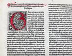 Rolewinck - [Incunable] Fasciculus Temporum - 1485, Antiek en Kunst