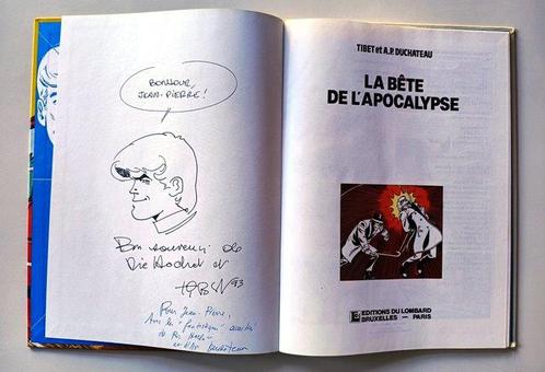 Ric Hochet T51 + T31 + 2x dédicace - 2x C - EO/Ré - 2 Album, Boeken, Stripverhalen