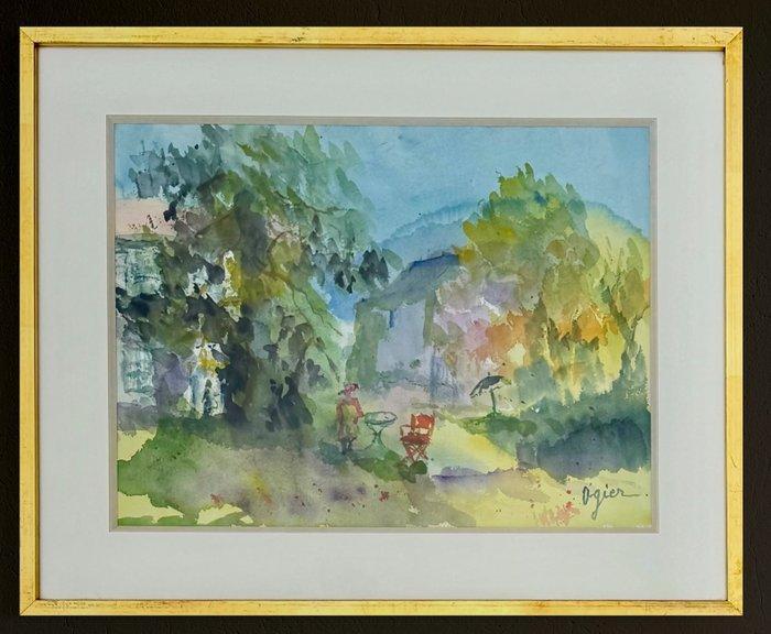 Marie Louise Ogier (1912-2003) - Jardin d’été, Antiek en Kunst, Kunst | Schilderijen | Modern