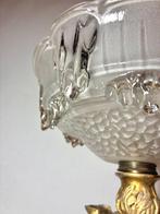 Tafellamp - Verguld messing - Verrerie Ezan, Antiek en Kunst