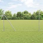 vidaXL Weideafsluiting 1,4 x 25 m verzinkte staal, Verzenden, Nieuw
