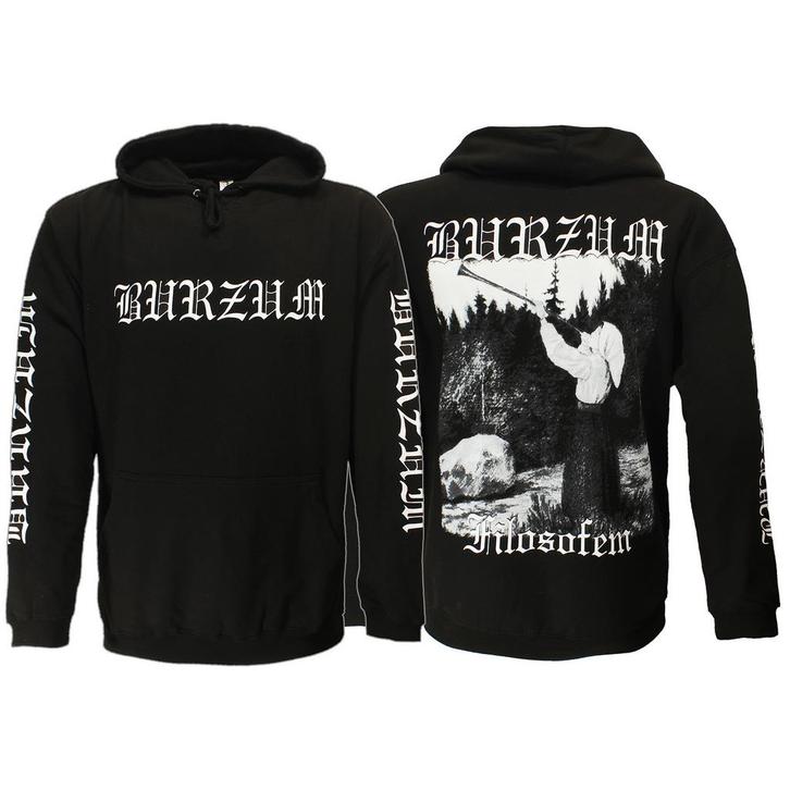 Burzum Filosofem Hoodie Sweater Trui - Officiële Merchandise, Kleding | Heren, Truien en Vesten