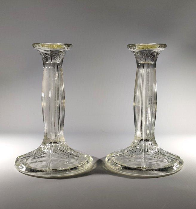 Val Saint Lambert - Charles Graffart - Kandelaar model, Antiek en Kunst, Antiek | Glaswerk en Kristal