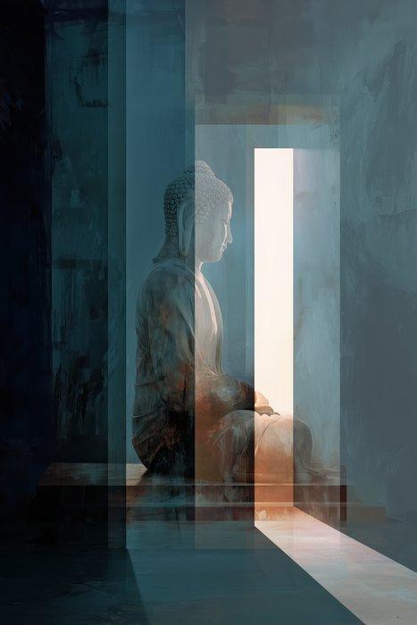 Lea Ottavi - Silence Between World XXL, Antiek en Kunst, Kunst | Designobjecten