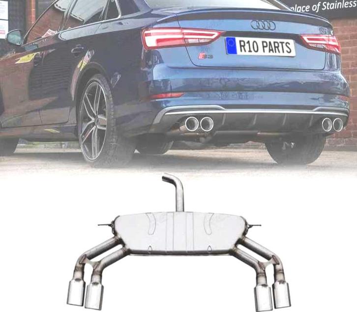 SILENCIEUX DECHAPPEMENT AUDI A3 S LINE BERLINE 13-20 LOOK S, Auto-onderdelen, Uitlaatsystemen, Verzenden