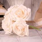 Foamroos Open Tea Rose Ivory 6 cm 5 stuks, Huis en Inrichting, Nieuw