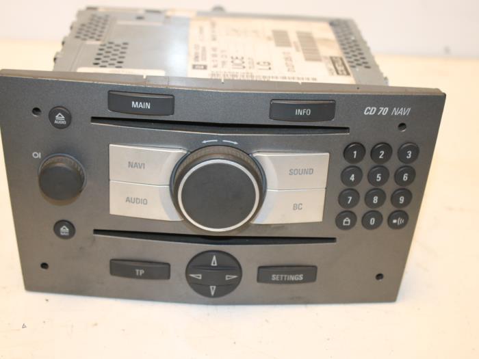 Navigatie Systeem Opel Astra O131318, Auto-onderdelen, Elektronica en Kabels