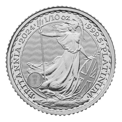 Verenigd Koninkrijk. 2024 1/10 oz £10 GBP UK Platinum, Postzegels en Munten, Edelmetalen en Baren