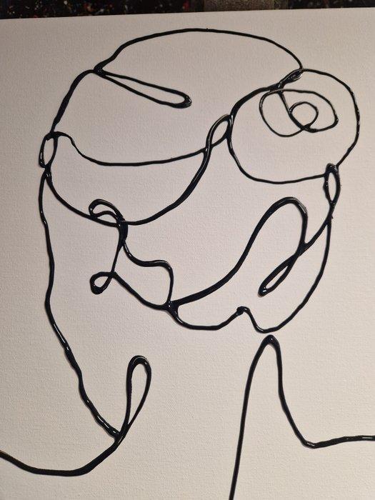 Henry Escobar - DOS NU, Antiek en Kunst, Kunst | Designobjecten