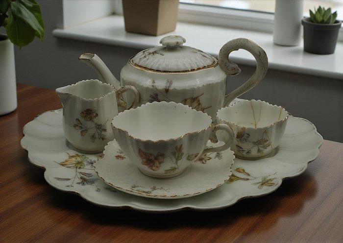 Richard Ginori - Theeservies (6) - Porselein, Antiek en Kunst, Antiek | Glaswerk en Kristal