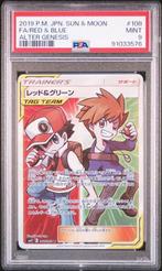 Pokémon - 1 Graded card - Pokemon - Red & Blue - PSA 9, Nieuw
