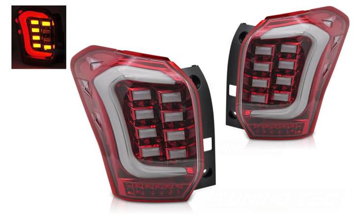 LEDbar achterlichten Red White, Auto-onderdelen, Verlichting, Nieuw, Subaru, Verzenden