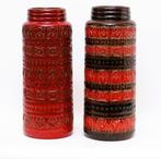 Scheurich, West Germany - Vaas (2) - Keramiek - 41 cm H. -, Antiek en Kunst