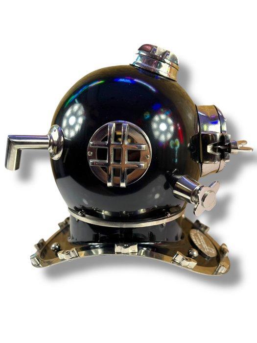 Duikhelm - XXL U.S NAVY Diving Helmet Mark V - Messing,, Antiek en Kunst, Kunst | Designobjecten