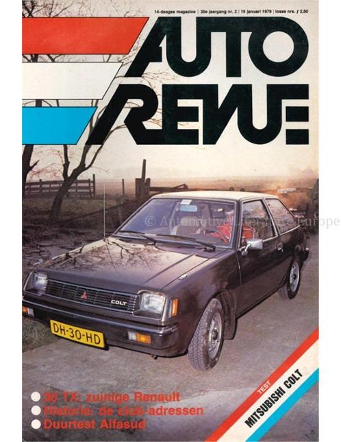 1979 AUTO REVUE MAGAZINE 02 NEDERLANDS, Boeken, Auto's | Folders en Tijdschriften, Ophalen of Verzenden