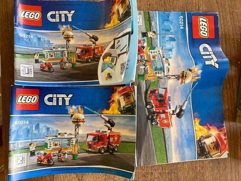 Lego Set - Creator, City - LEGO City 60214 Fire Station &, Kinderen en Baby's, Speelgoed | Duplo en Lego