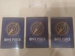 Bandai - 3 Card - One Piece - Monkey D. Luffy, Hobby en Vrije tijd, Verzamelkaartspellen | Overige, Nieuw