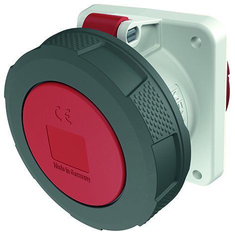 Mennekes CEE 63A 5P IP67 400V Paneelmontage Stopcontact -, Doe-het-zelf en Bouw, Elektriciteit en Kabels, Verzenden