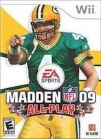 Madden NFL 09 all play (Wii Games), Ophalen of Verzenden, Zo goed als nieuw