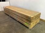 Veiling - 35x wit afrikaans eikenhouten plank fraké met mes, Doe-het-zelf en Bouw, Hout en Planken, Nieuw