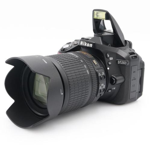 Nikon D5300 + AF-S 18-105mm F/3.5-5.6G VR ED DX occasion, Audio, Tv en Foto, Foto | Lenzen en Objectieven, Zo goed als nieuw, Verzenden
