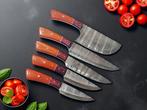 Keukenmes - Kitchen knife set - Set van 5 chefmessen van