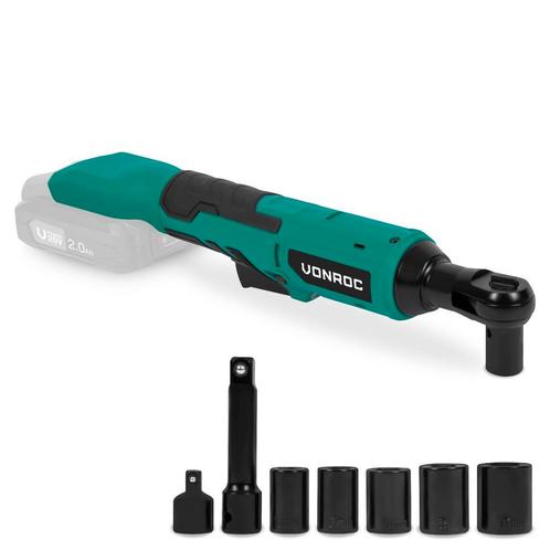 Accu ratelsleutel - 20V - 50Nm – incl. 8-delige doppenset |, Doe-het-zelf en Bouw, Gereedschap | Handgereedschap, Nieuw, Verzenden