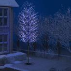 vidaXL Kerstboom 2000 LEDs blauw licht kersenbloesem 500 cm, Nieuw, Verzenden