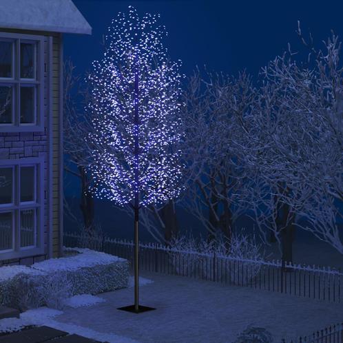 vidaXL Kerstboom 2000 LEDs blauw licht kersenbloesem 500 cm, Divers, Noël, Envoi
