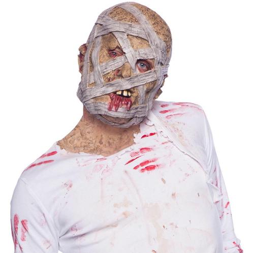 Halloween Horror Mummie Masker, Hobby en Vrije tijd, Feestartikelen, Nieuw, Verzenden