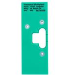 247WOOD Freesmal sluitplaat 71x23, Klink of Kruk