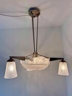 Muller Frères - Lustre - Métal, Verre, Antiek en Kunst