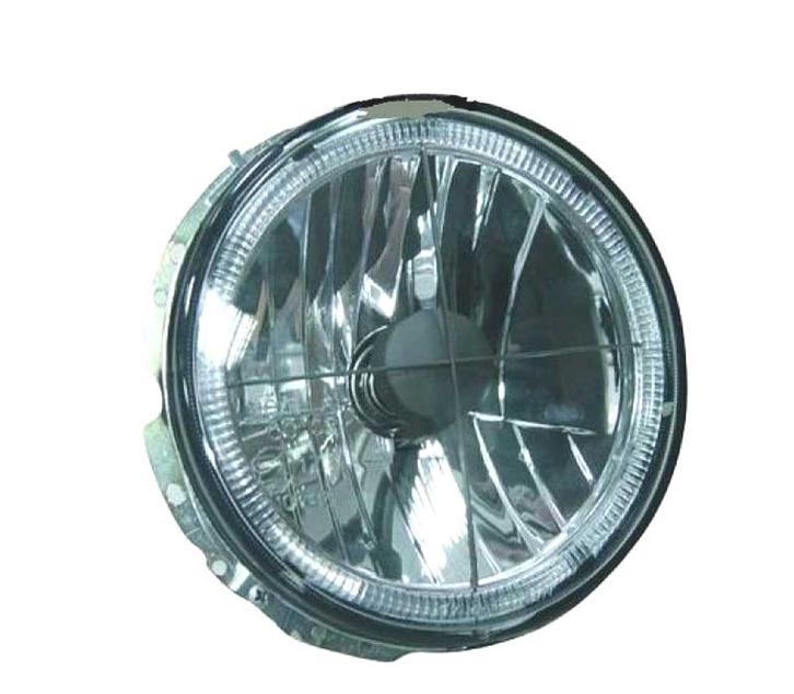 PHARES POUR VOLKSWAGEN VW GOLF MK1 74-83 ANGEL EYES FUMÉ FON, Auto-onderdelen, Verlichting, Verzenden